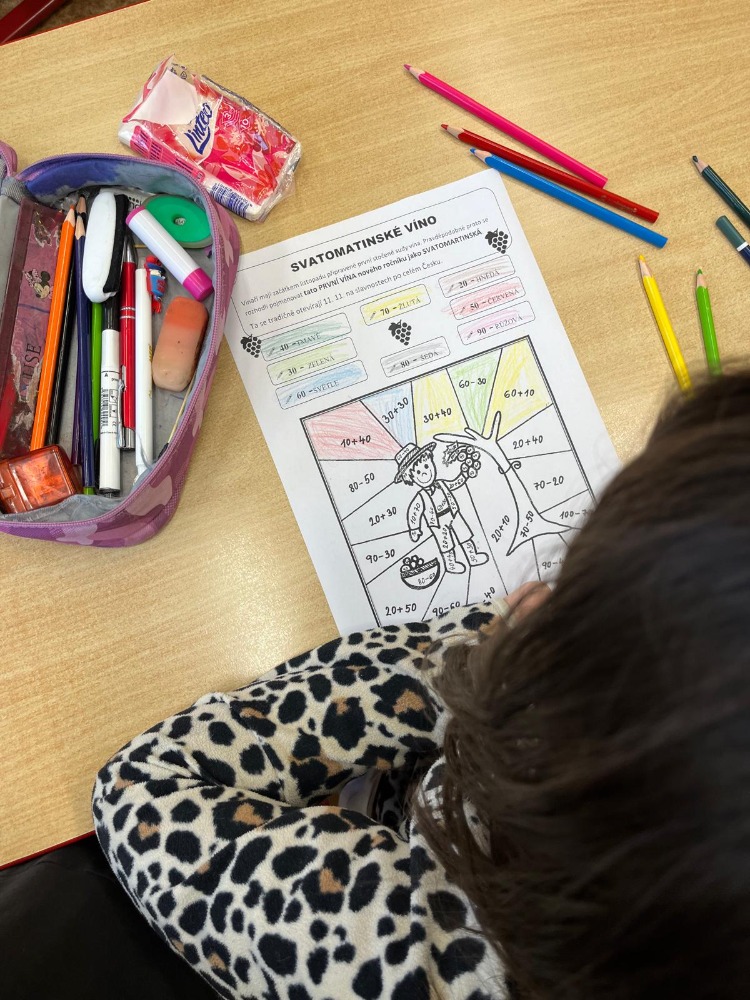 Leontýnka počítá