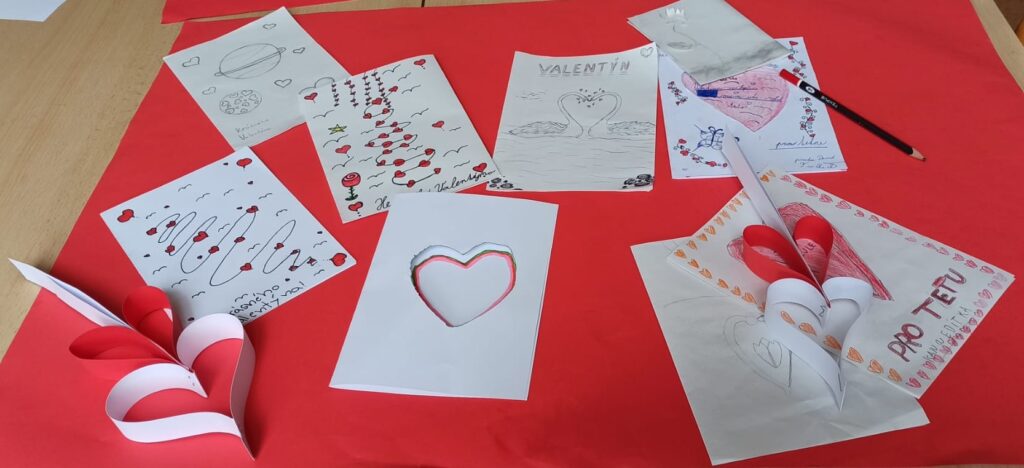 Valentýnky 4. a 5.třída