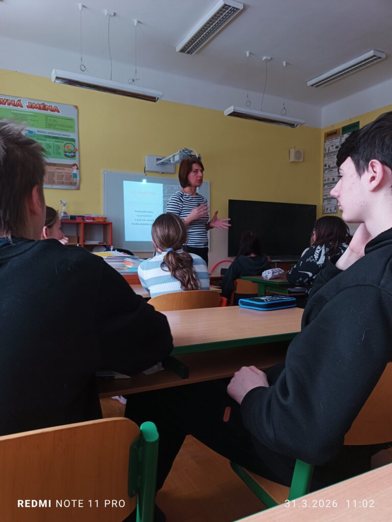 Paní přednášející byla skvělá